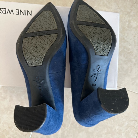 Nine West Astoria Pumps Dark Blue - Picture 4 of 6